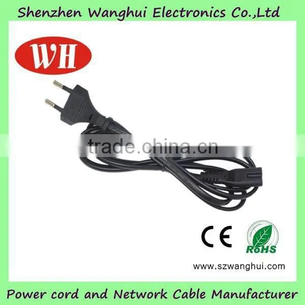 2 Pin Circle Brazilian Power Cord for Dryer/computer or Washing Maching photo-4