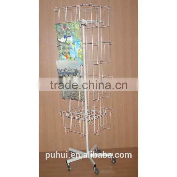 Four Sides Floor Revolving Calendar Display Rack From China Manufacturer photo-6