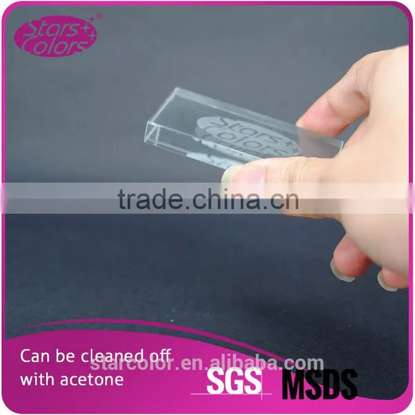 Professional Transparent Crystal Chip For Eyelash Extension Size 10*5*1cm photo-6