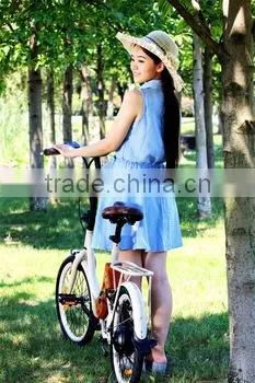 Mini,Beautiful Girl Buy New Self Balancing Folding Frame Electric Bike photo-6