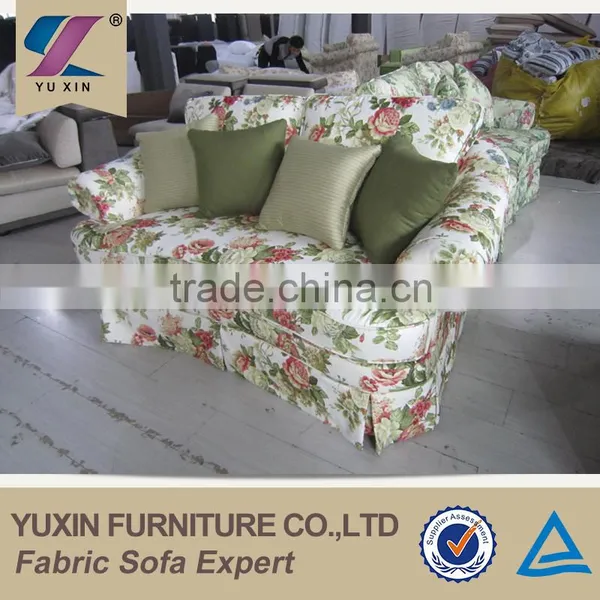 Hot Sale Prinrte Design Folding Upholstered Sofa Bed With Mattress photo-4