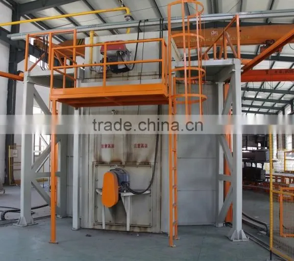 Three Arms Five Stations Rotomolding Machine photo-4