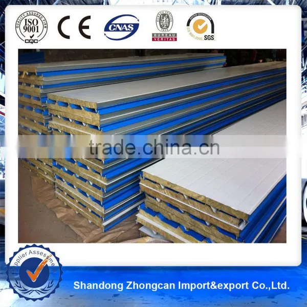 PPGI Steel Rock Wool Sandwich Panel