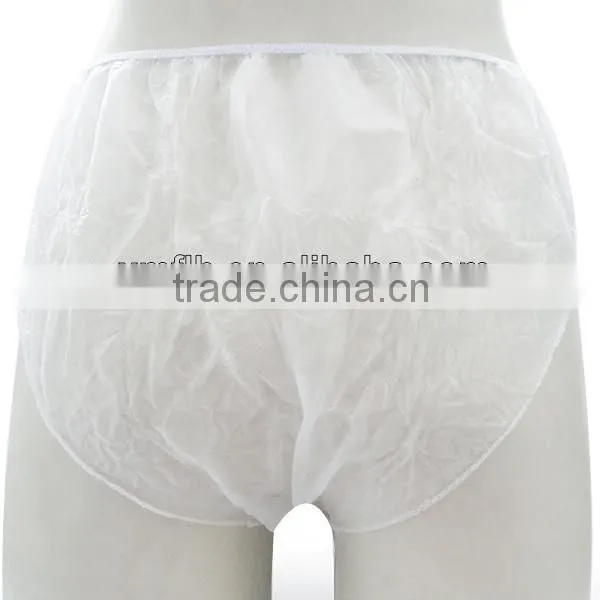 Disposable Nonwoven Briefs for Women,7pcs/opp Bag photo-5
