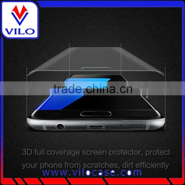 Premium PET Film Screen Protector For Samsung Galaxy S7 Edge With Full Coverage photo-4