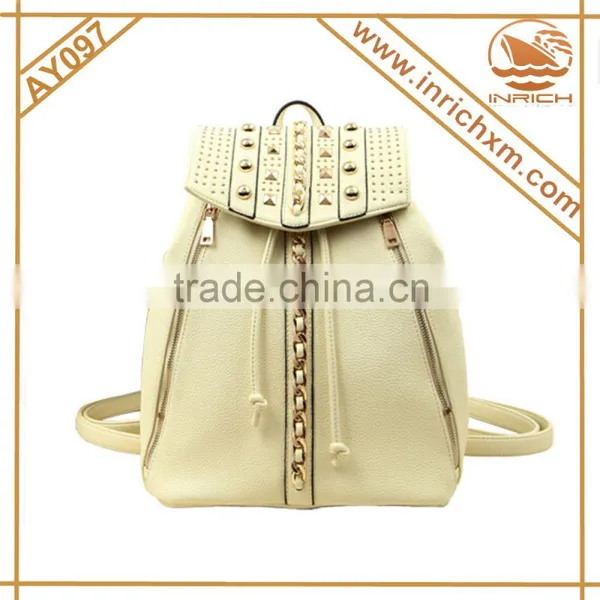 Tianfenghandbag Vintage Leather Backpack Women Fashionable Casual Style PU Backpack Korean Style Quality Choice photo-3