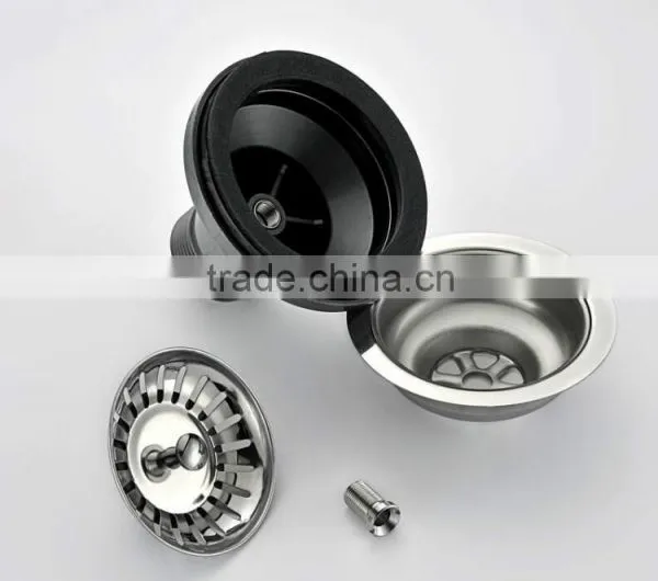 Undermount Single Bowl Kitchen Sink With Strainer, Grids and Colander photo-6