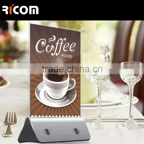 New Design Menu Holder Coffee Shop Power Bank Restaurant Power Bank photo-6
