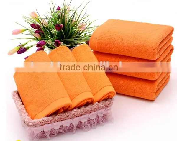 Hotel SPA or Home Used Cotton Plain Woven Face Towel Colorful Hotel Towel photo-3