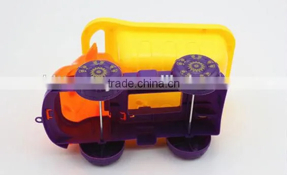 Chinese Promotional Items Plastic Truck Building Bricks Blocks 3d Puzzle Toys Engine Cars for Children photo-6