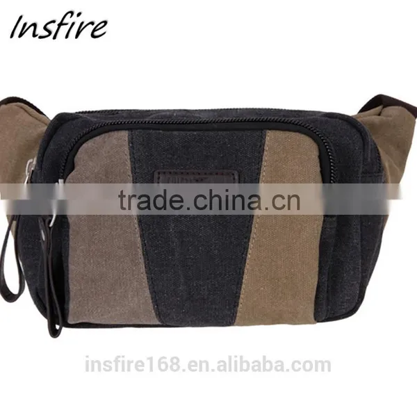 2016 Outdoor Waist Bag Fashionable Classical Canvas Waist Leg Bag
