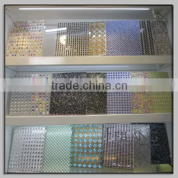 Beautiful 24*40 Hotfix Crystal Rhinestone Trim Sheet Quality Choice photo-2