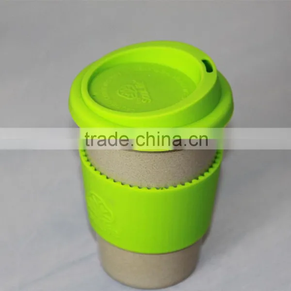 Biodegradable Rice Husk Fashionable Coffee Paper Cup Design photo-2