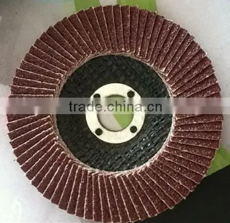 100mm Good Quality Aluminum Oxide Flap Discs photo-2