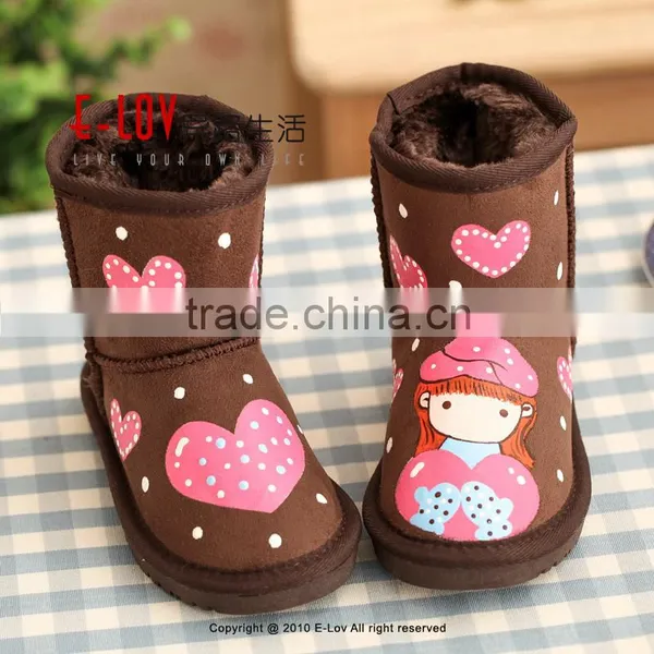 NO.U038C Hot Sales High Quality and Cheap China Kids Boots Wholesale photo-2