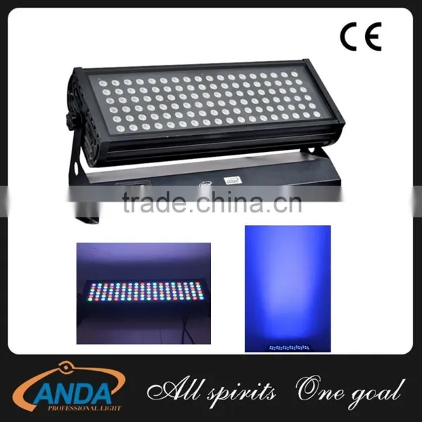 Waterproof LED Building Flood Lighting RGBW 108*3W LED Wall Washer Lighting
