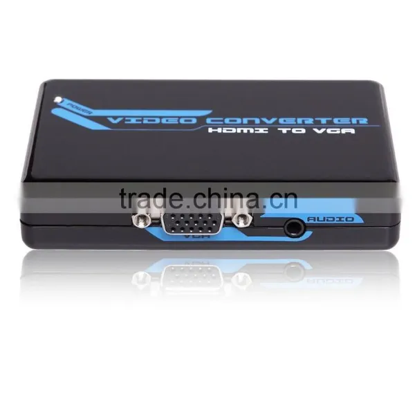 Vga Hdmi Converter HDMI to VGA Converter Box 1080p Ver photo-2