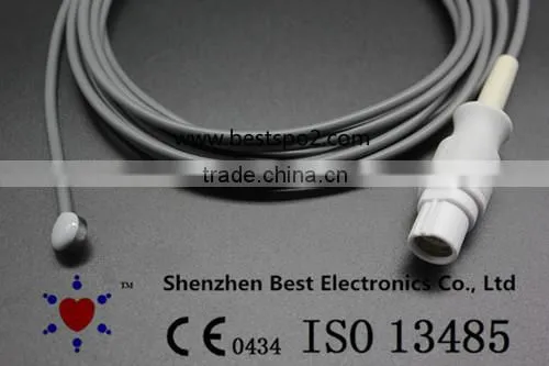 Siemens Temperature Probe/ Sensor, 3m, for Adult Skin