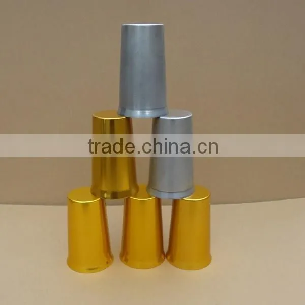 Custom Logo Anodized Golden Beer Mug Aluminium Cup