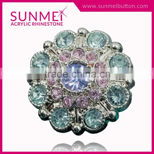 Wholesale Gray Color Rhinestone Embellishments for Dresses photo-2