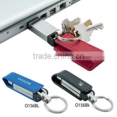 USB 2.0 Interface Type 16gb Black Leather Usb Flash Drive, Usb Leather, Promotion Usb Flash Drive Leather photo-2