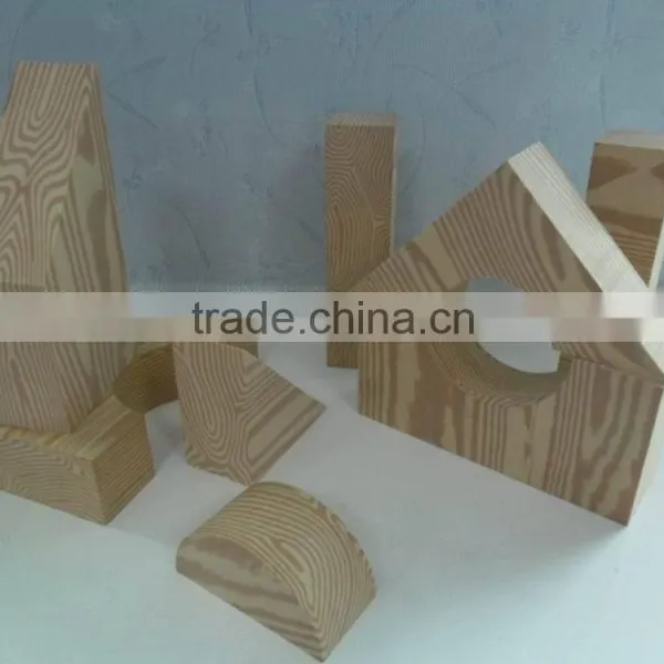 Small Wholesale Wood Toy Education /wooden Like Grain Building Blocks for Children photo-2