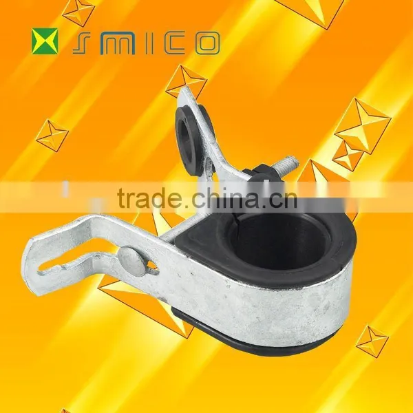 Hot-dip Galvanized Steel Insulated Suspension Clamp for Self Supporting Aerial Cable