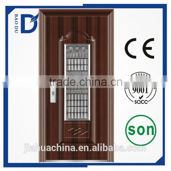 Latest Design Steel Door Exterior Door Room Door Entrance Security Gate photo-4