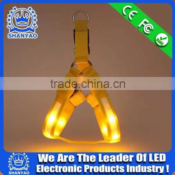 2015 Hot Selling LED Glowing Pet Training Harness photo-4