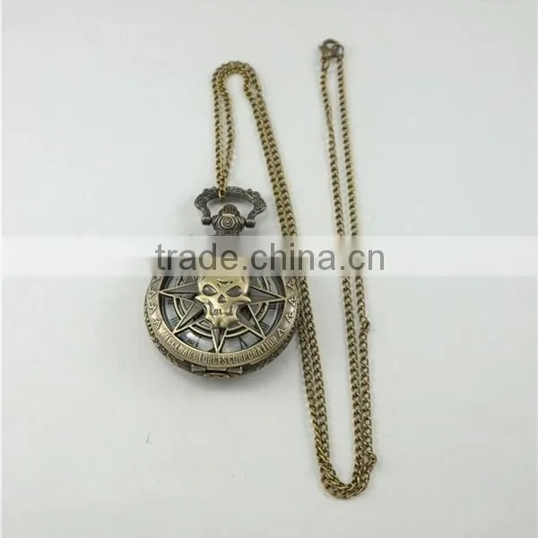 Japan Movt Quartz Pocket Watch For Men photo-3