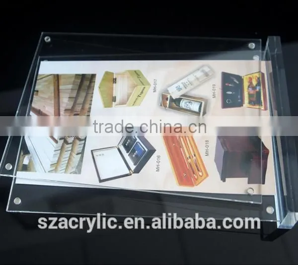 A4 Acrylic Sign Holder for Cell Phone Store,supermarket,cinema photo-3