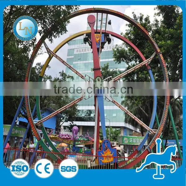 High Quality Amusement Park Ferris Ring Car Rides for Sale photo-6