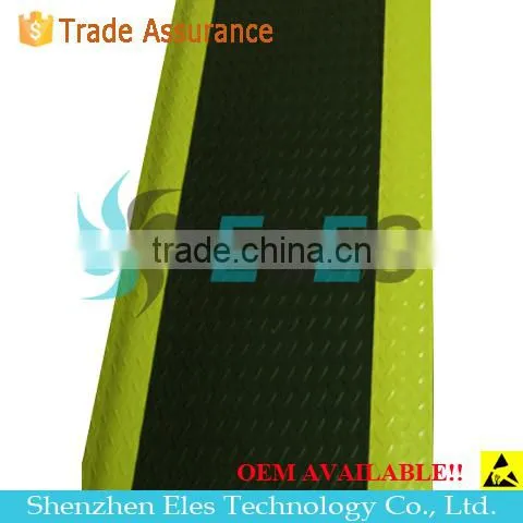 Green Blue Grey 2 Layers 2mm Thick Antistatic Rubber ESD Table Mat photo-4