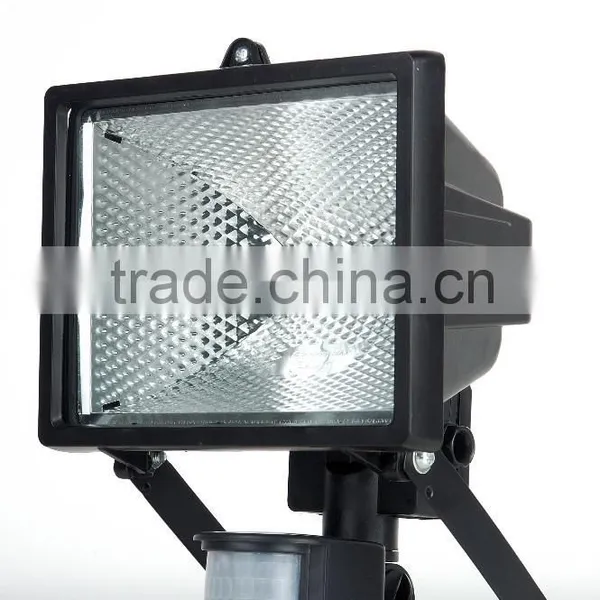 halogen lawn lamp with 120 degree angle sensor