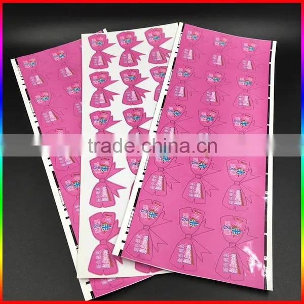 Best Price Custom Logo Label Roll Sticker , Waterproof Logo Sticker photo-2