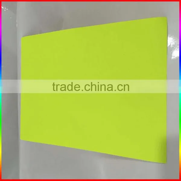 Custom A4 Golden Yellow Self Adhesive Fluorescent Sticker Paper photo-2