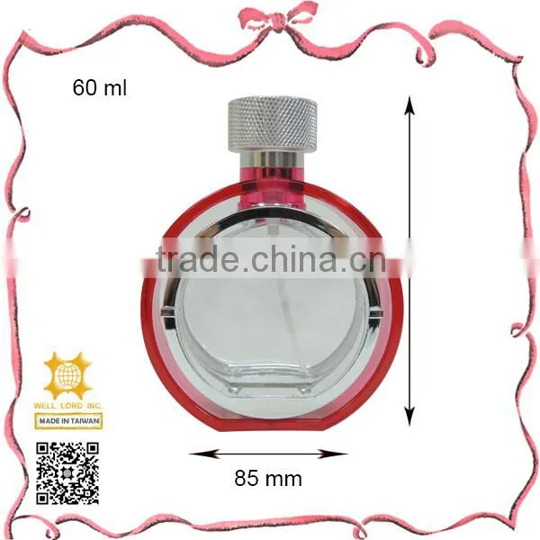 New Design Fancy Purple Perfume Spray Atomizers PET Bottles photo-6