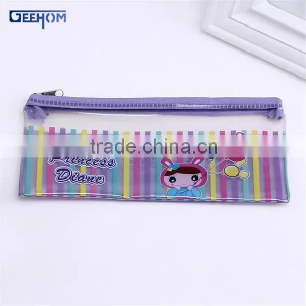 Promotional Pencil Bag Personalized Pvc Zipper Pouch