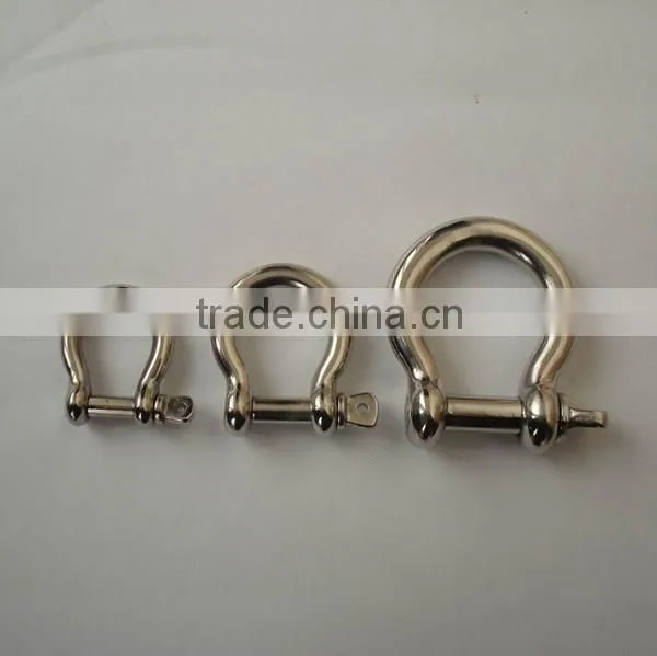Stainless Steel European Bow Type Shackle With Screw photo-2