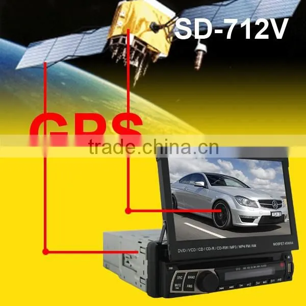 Touch Screen 7inch Double Din Car Audio and DVD Player photo-6