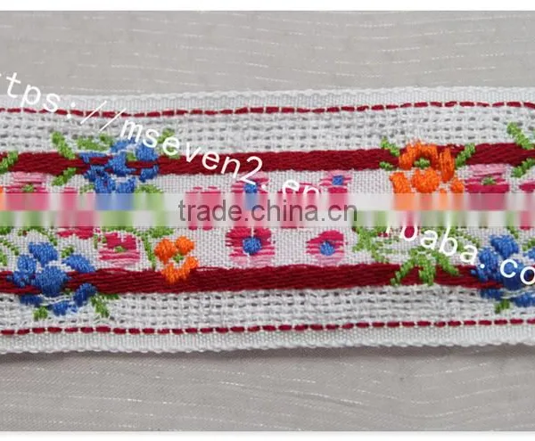 Newest Design Ethnic Jacquard 1.25 Inch Nylon Webbing for Garment photo-3