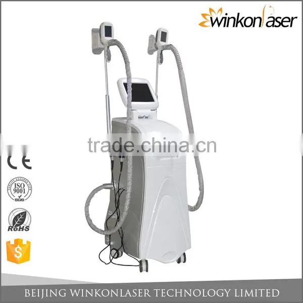 2017 Hottest Wholesale Cryo + Cavitation + RF Technologies Vertical Cooltech Fat Freezing Machine photo-6