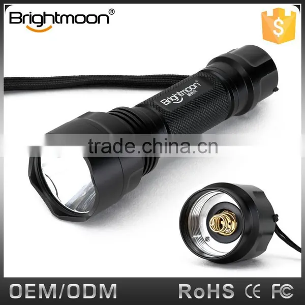 Marine Corps Swat Cop Army Police Use Tactical Super Strong Light Led Flashtorch Light Flashlight photo-2
