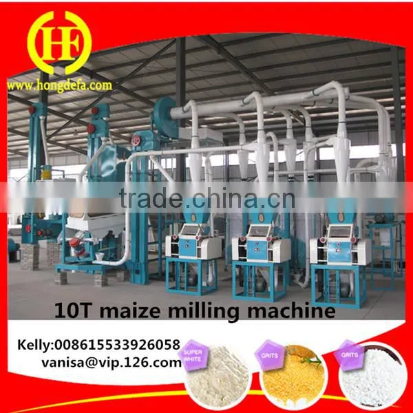 Small Scale Hot Sale 10T Corn Flour Milling Mill Machine photo-2