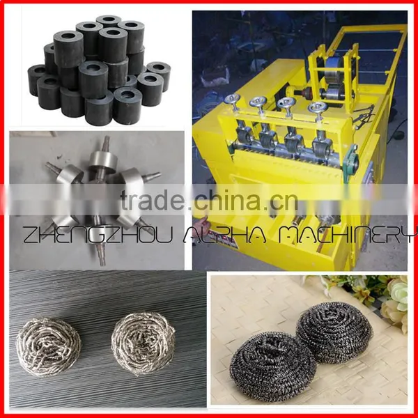 Stainless Steel Pot Scourer Machine /Cleaning Ball Making Machine photo-4