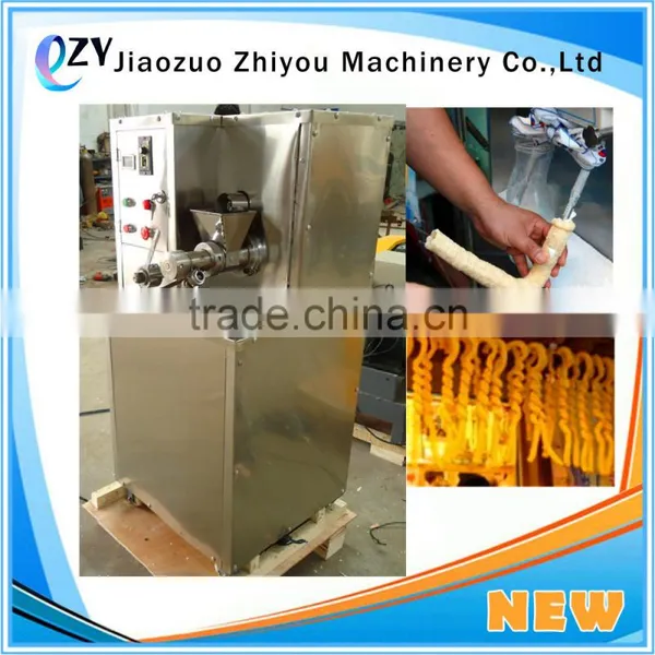 2016 Hot Sale Rice Cone Puffing Machine/Ice Cream Hollow Tube Expanding Machine photo-4