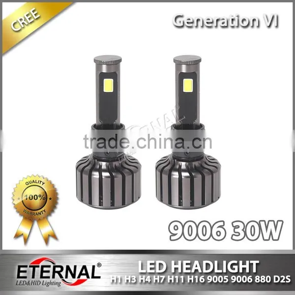 60W LED Headlight Bulb H1 H3 H4 H7 H11 H13 9005 9006 880 D2S High Power Car Automotive Led Replacement Headlight Bulb Kit photo-4