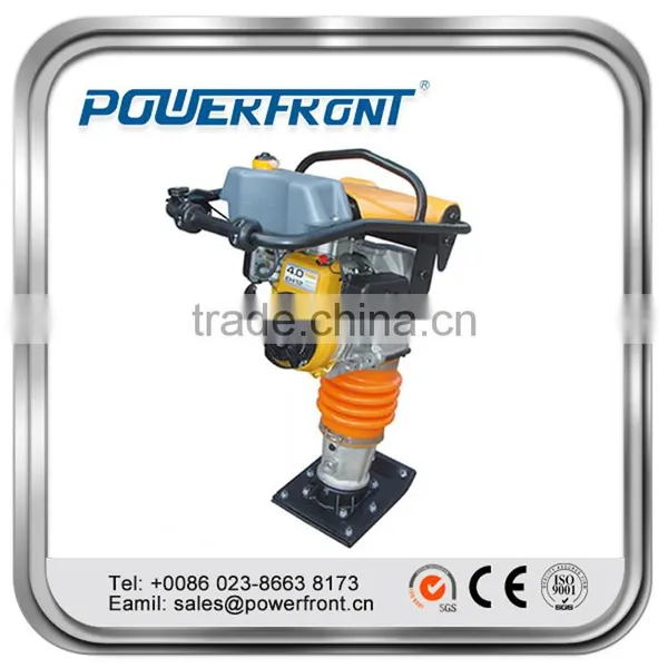 Construction Machinery concrete Road vibratory tamping rammer with Honda engine,Robin engine and Subaru engine