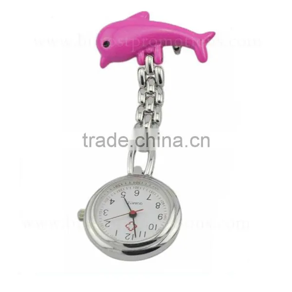 Dolphin Cheap Promotions Brooch Pocket Nurse Watch photo-4