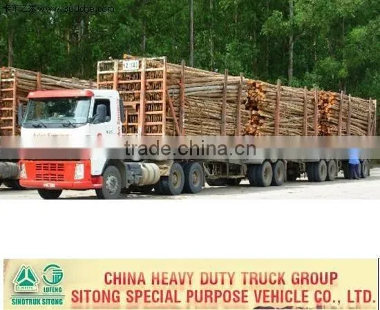 Tandem Trailer Tandem Low Bed Trailer Tandem Container Trailer photo-3